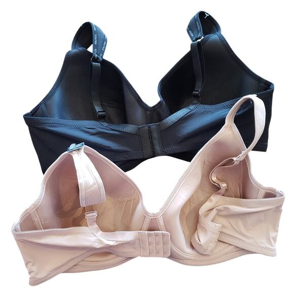 Nautica NWT Hidden Wire‎ Comfort strap bras 2 pack 42D - Picture 2 of 8